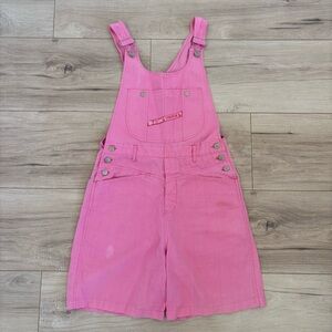 Vintage 80s 90s Gitano Pink Overalls